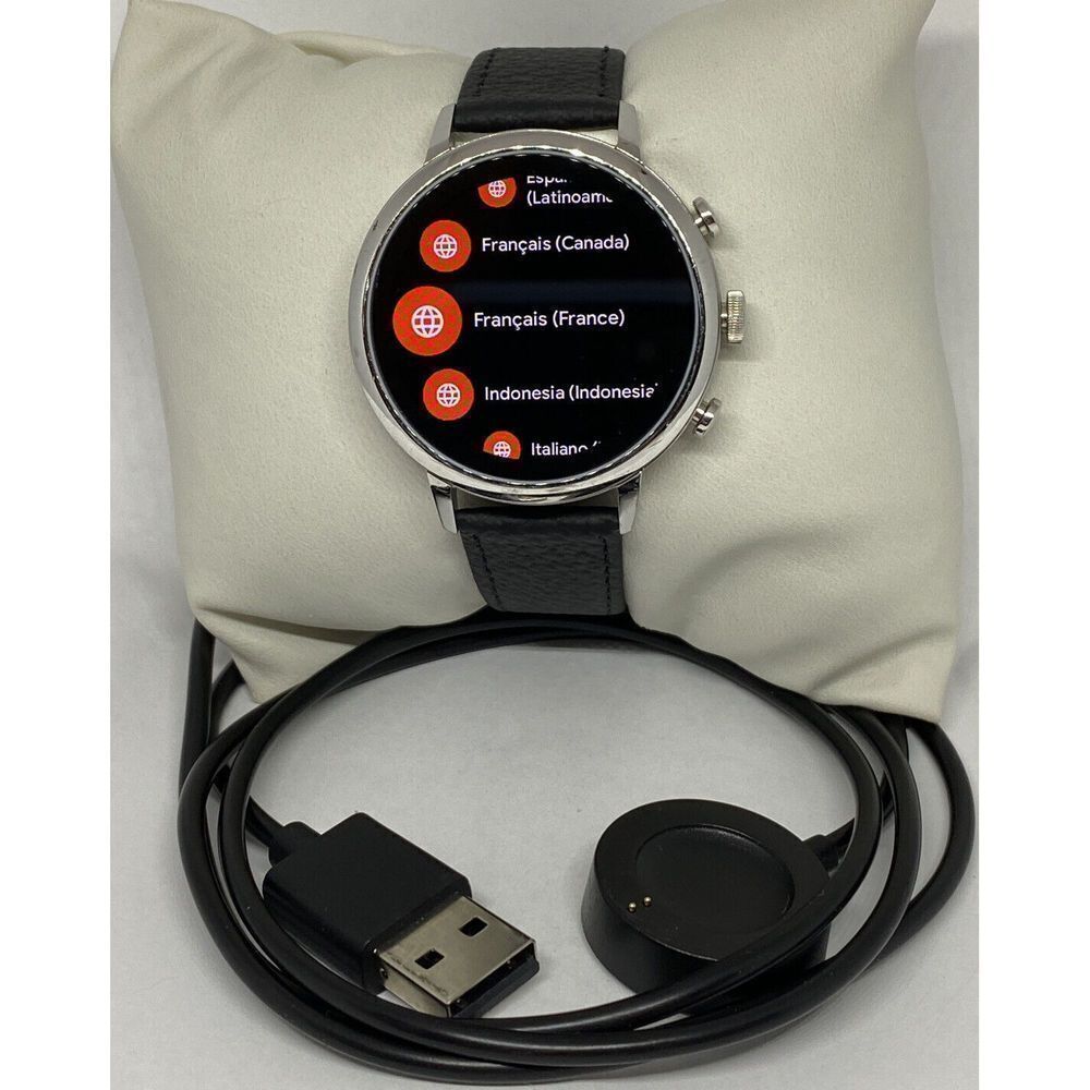 Fossil Gen 4 Authentic Digital Dial Smart Watch Custom Band FTW6017 DC105